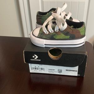 Infant Camouflage Converse
